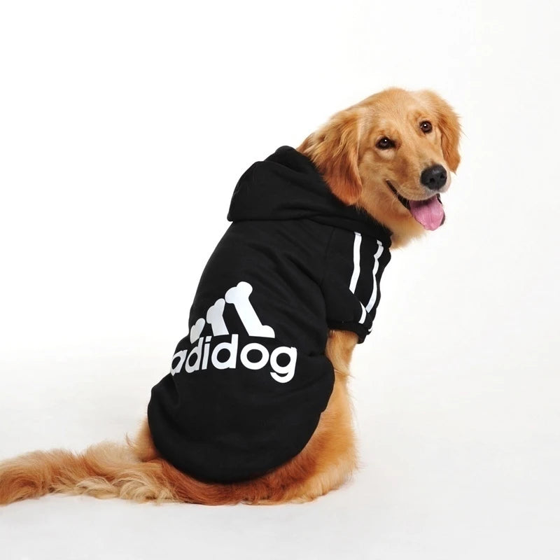 Winter Dog Clothes Adidog Sport Hoodies Sweatshirts Warm Coat Clothing for Small Medium Large Dogs Big Dogs Cat Pets Puppy Outfi